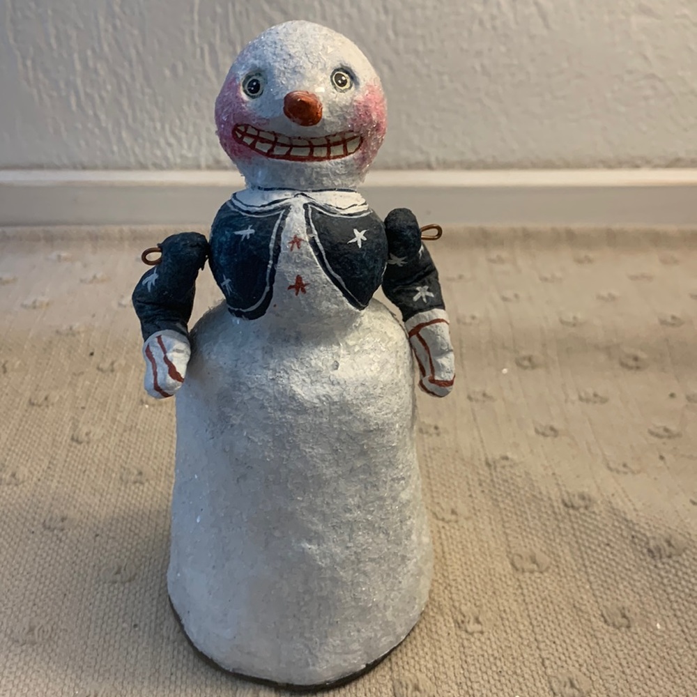 Signed by artist Poliwogg From 1999 snowman